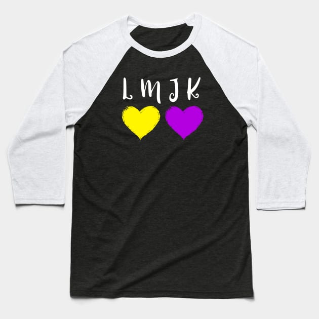LM JK Baseball T-Shirt by Nano-none